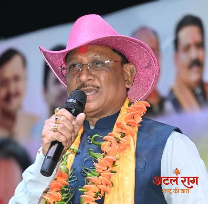 रायपुर : रंगों में घुला समरसता का संदेश: मुख्यमंत्री श्री विष्णु देव साय होली मिलन समारोह में हुए शामिल