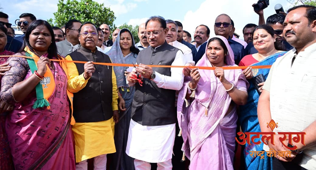 रायपुर : किसानों से किया हर एक वादा पूरा कर रही है हमारी सरकार : मुख्यमंत्री विष्णु देव साय