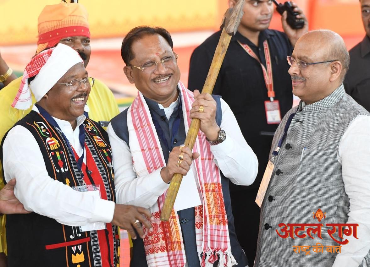राष्ट्रीय जनजाति सांस्कृतिक समागम में मुख्यमंत्री विष्णुदेव साय बोले – जनजातीय समाज दुनिया को सिखा सकता है प्रकृति संग विकास