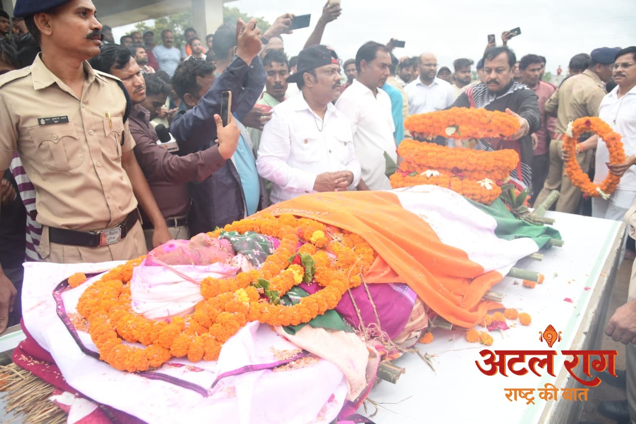पद्म विभूषण डॉ. तीजन बाई का पार्थिव देह पंचतत्व में विलीन