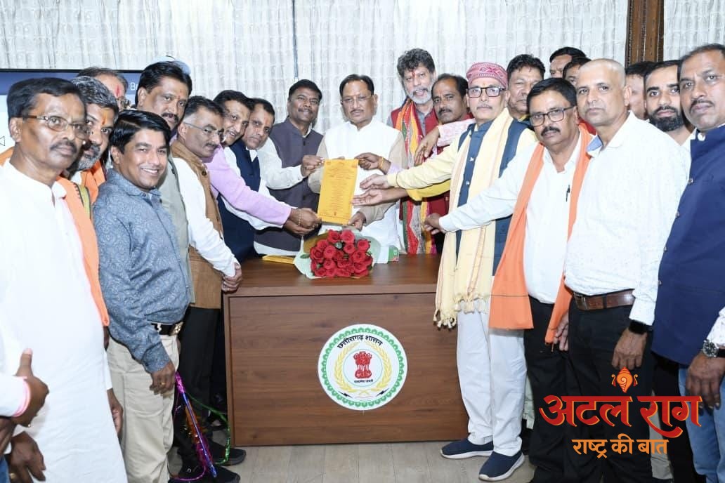 बस्तर गोंचा महापर्व 2026 का निमंत्रण लेकर मुख्यमंत्री विष्णु देव साय से मिले प्रतिनिधि