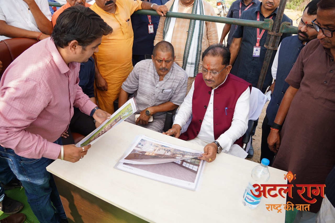 सीएम साय के संकल्प से कुनकुरी में आकार ले रहा आधुनिक नालंदा परिसर
