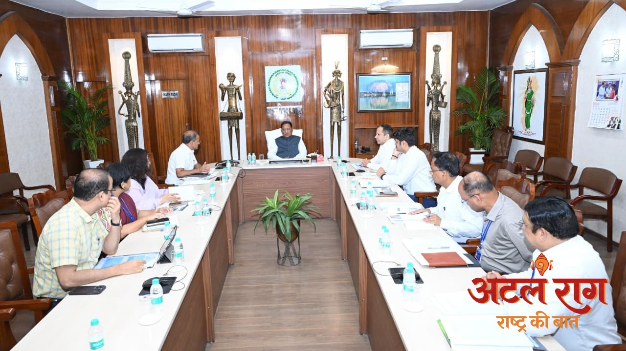 मुख्यमंत्री विष्णु देव साय ने खरीफ-2026 एवं संभावित अल्प वर्षा की तैयारियों की उच्चस्तरीय समीक्षा की