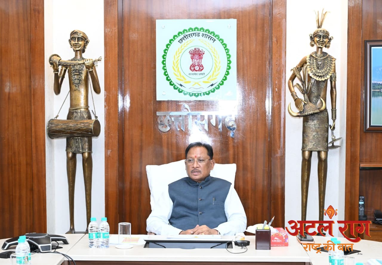 मुख्यमंत्री विष्णु देव साय ने खरीफ-2026 एवं संभावित अल्प वर्षा की तैयारियों की उच्चस्तरीय समीक्षा की