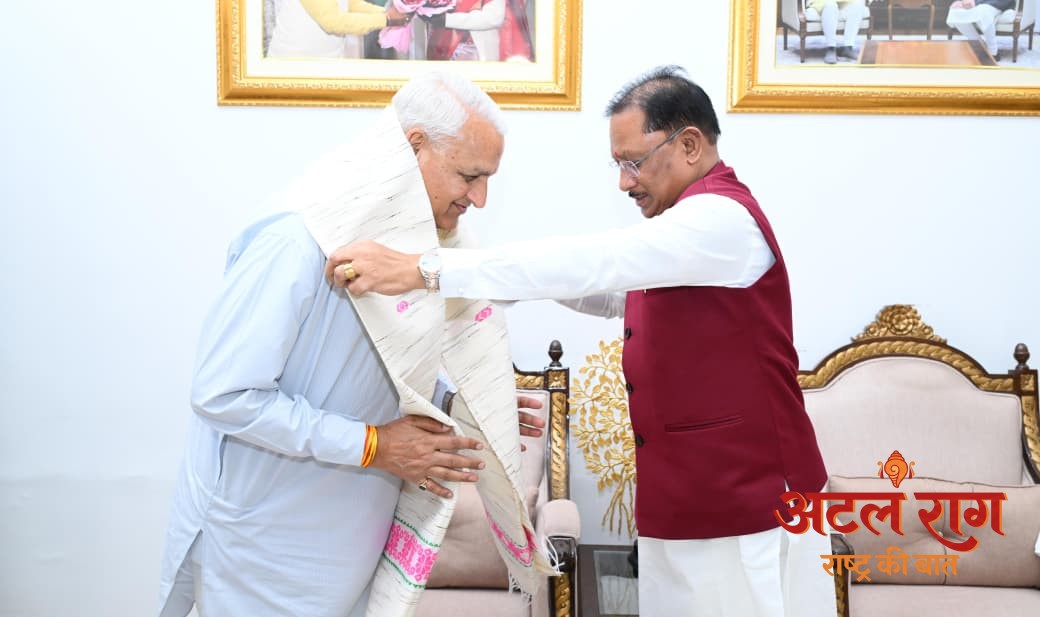 मुख्यमंत्री विष्णुदेव साय से लघु उद्योग भारती के प्रतिनिधिमंडल ने की सौजन्य मुलाकात: 14वें इंडिया इंडस्ट्रियल फेयर की तैयारियों पर हुई चर्चा