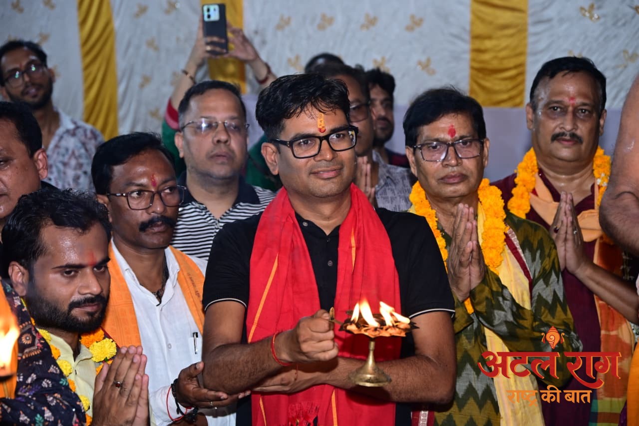 भगवान जगन्नाथ के दर्शन कर वित्त मंत्री ओपी चौधरी ने प्रदेशवासियों की सुख-समृद्धि की कामना की