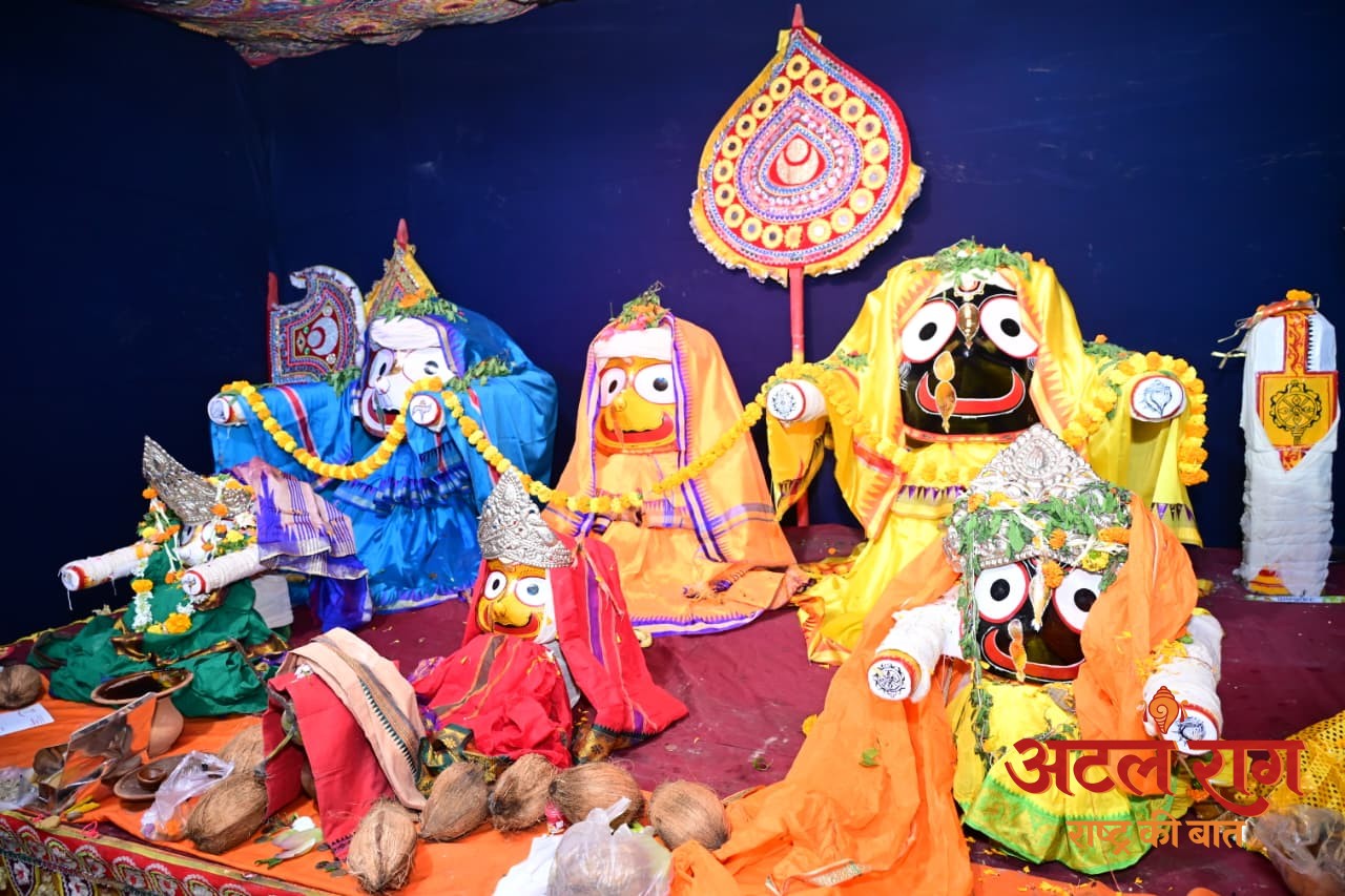 भगवान जगन्नाथ के दर्शन कर वित्त मंत्री ओपी चौधरी ने प्रदेशवासियों की सुख-समृद्धि की कामना की