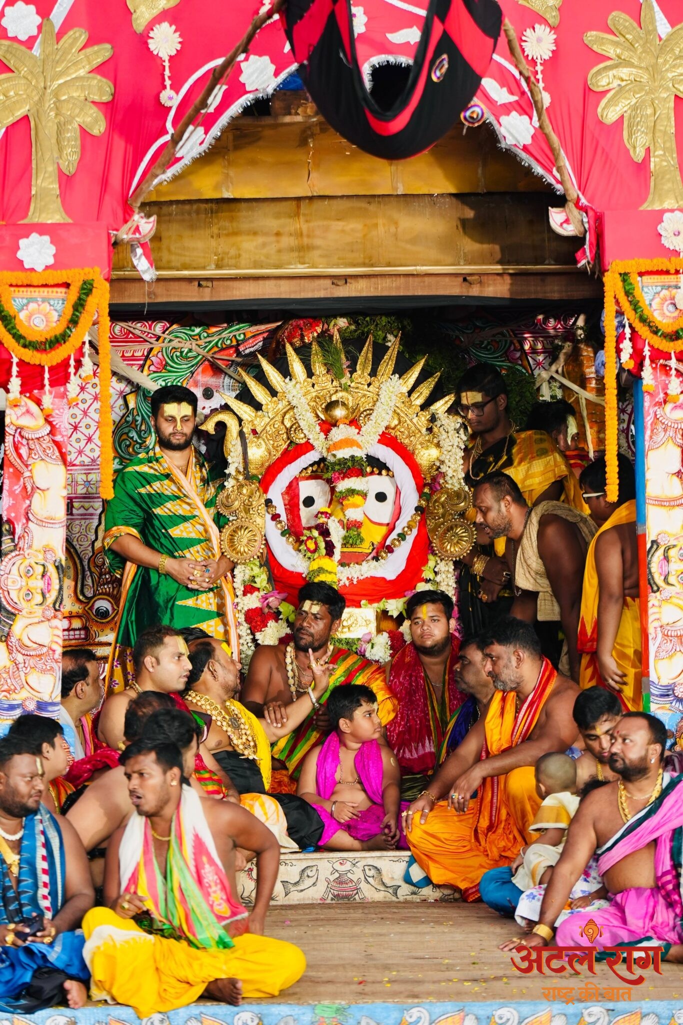 राजराजेश्वर वेश में महाप्रभु श्री जगन्नाथ का दर्शन