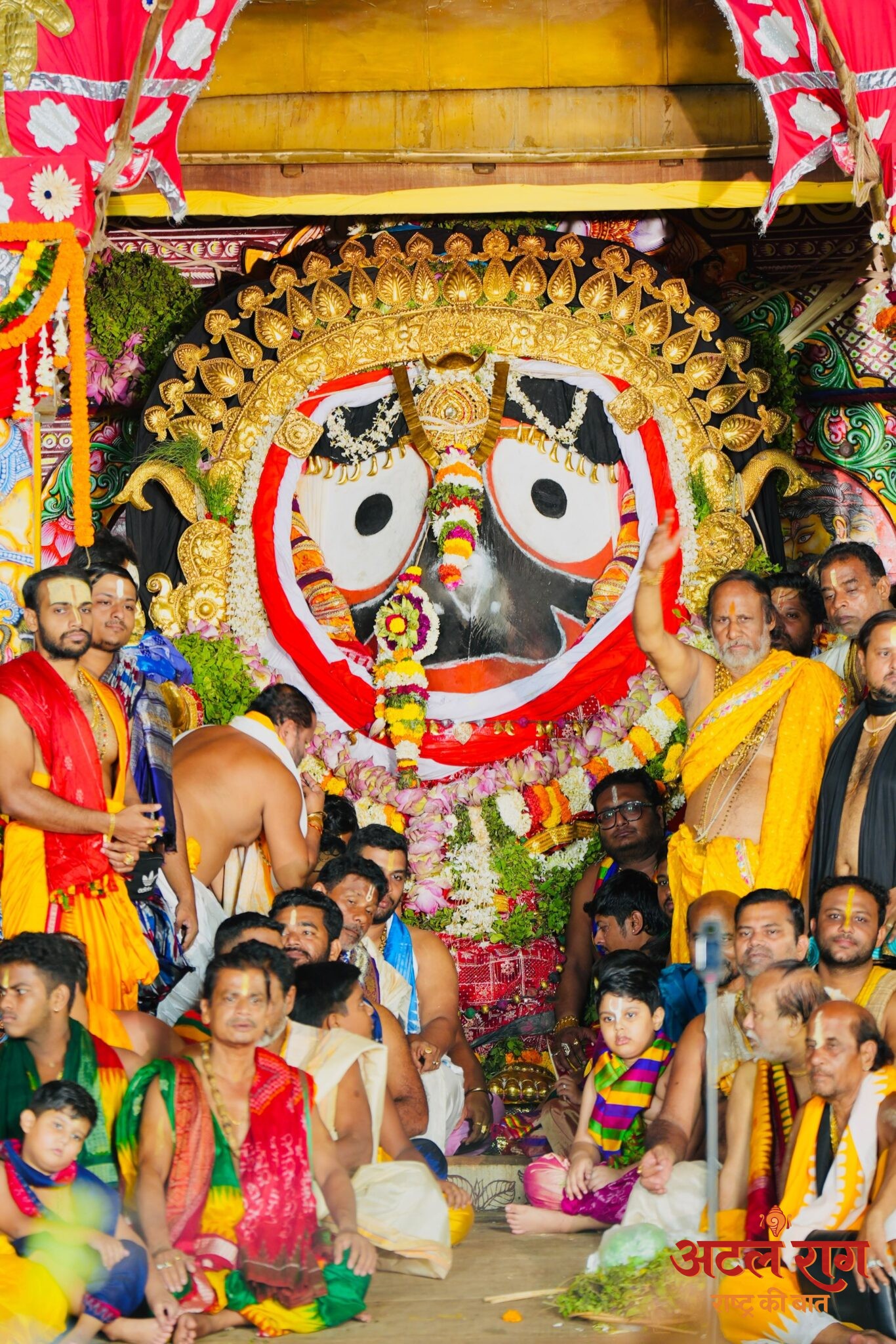 राजराजेश्वर वेश में महाप्रभु श्री जगन्नाथ का दर्शन