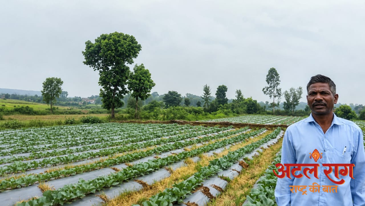 सूक्ष्म सिंचाई योजना से खेती बनी अधिक लाभकारी, ड्रिप सिंचाई अपनाकर किसान ने बढ़ाया सब्जी उत्पादन