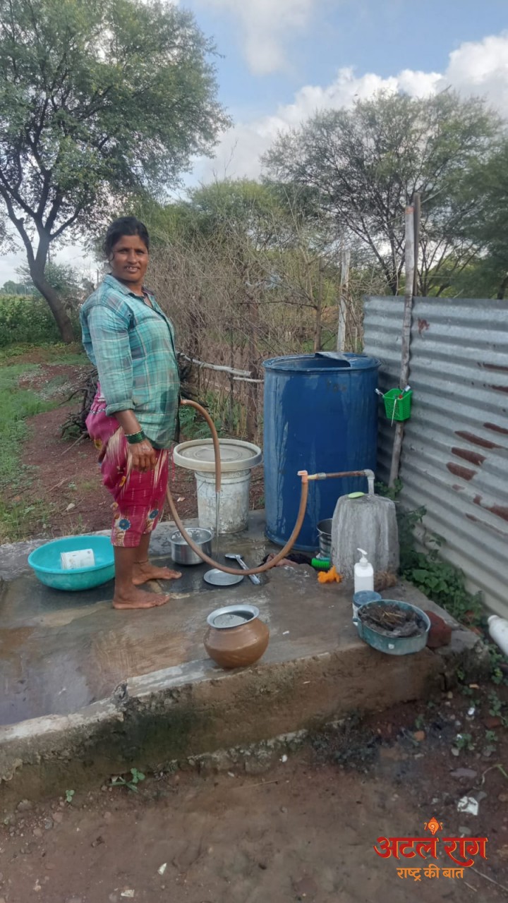 जल जीवन मिशन से बदली ग्राम बिड़ौरी की तस्वीर, हर घर तक पहुंचा स्वच्छ पेयजल