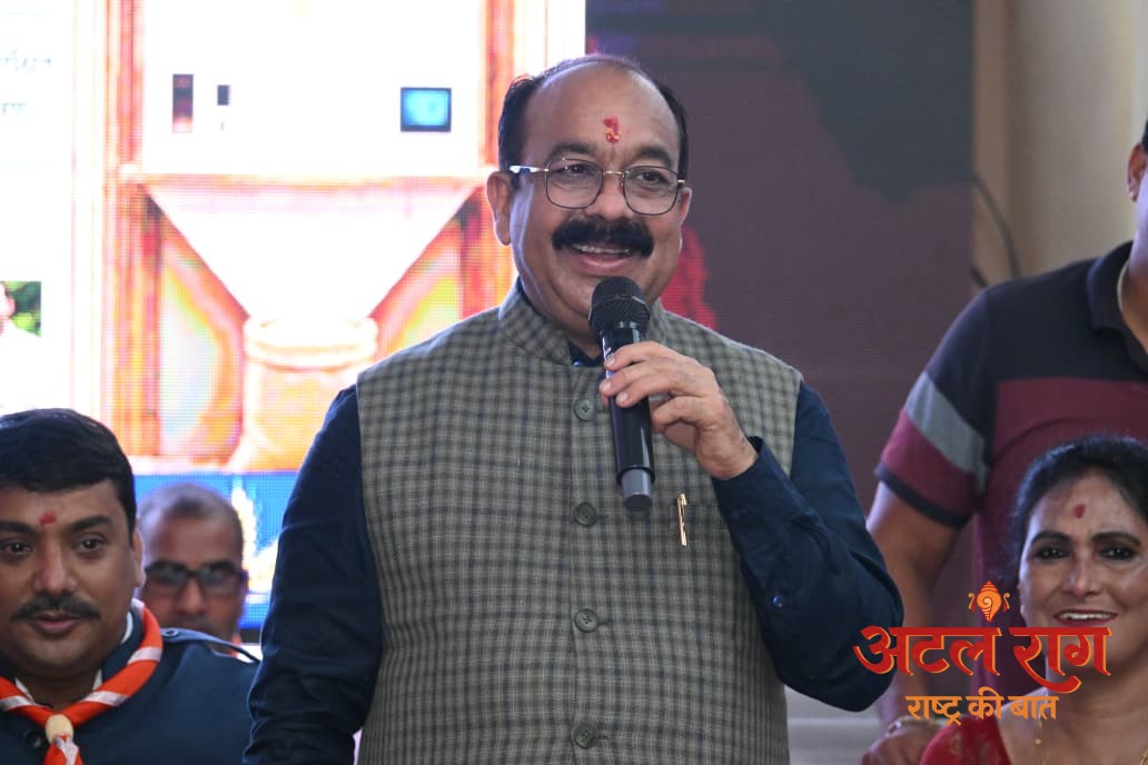 उप मुख्यमंत्री अरुण साव ने अन्नपूर्ति ग्रेन एटीएम का किया शुभारंभ