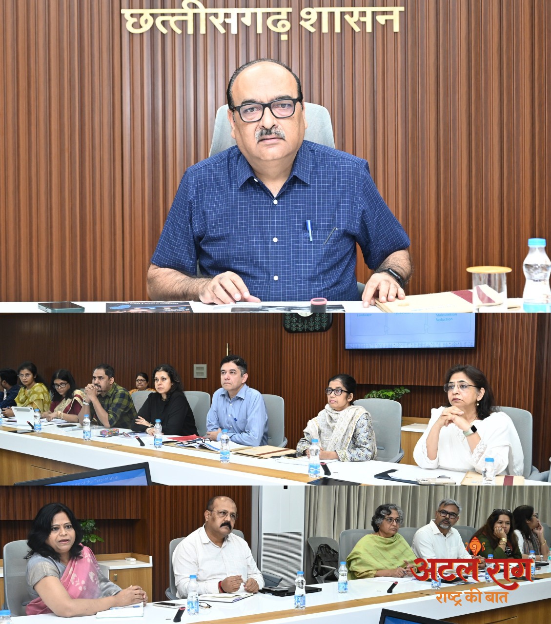 मुख्य सचिव ने बच्चों के लिए स्वास्थ्य कार्यक्रमों को लेकर यूनिसेफ और विभिन्न विभागों के अधिकारियों की संयुक्त बैठक ली