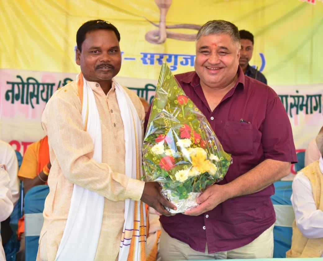 करमा उत्सव में झलकी छत्तीसगढ़ की समृद्ध जनजातीय संस्कृति, पर्यटन एवं संस्कृति मंत्री राजेश अग्रवाल ने दी बधाई