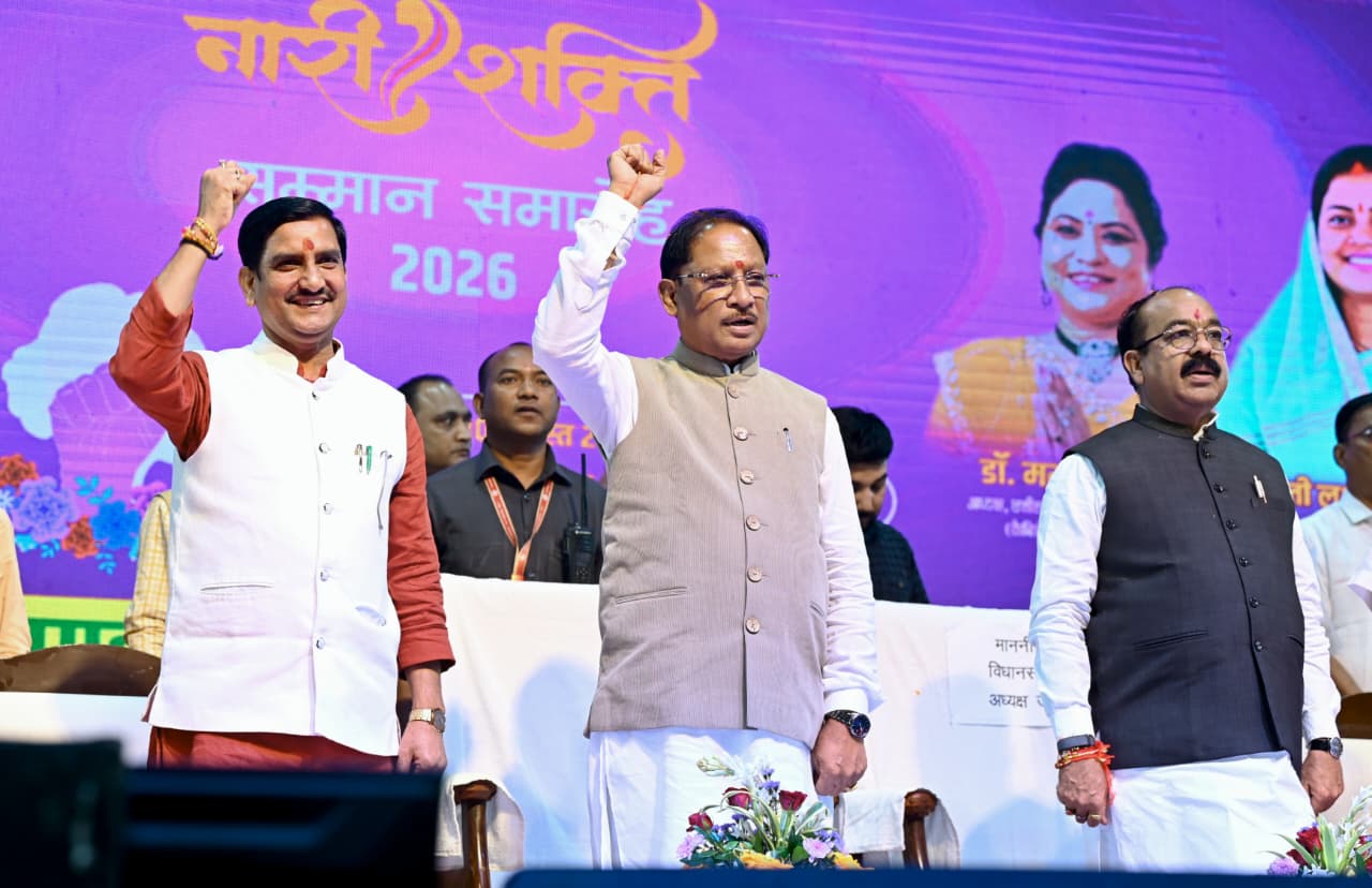 नारी के सम्मान, सुरक्षा और स्वावलंबन से बनेगा समृद्ध छत्तीसगढ़ : सीएम विष्णुदेव साय