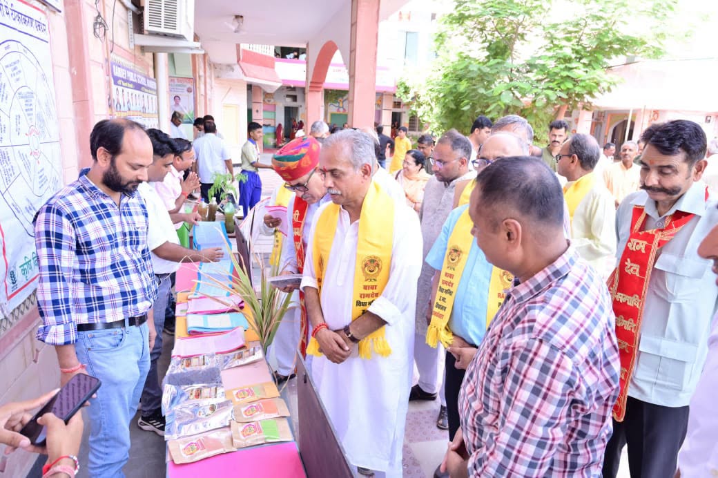 लोकमंथन यात्रा का डिडाणिया में स्वागत; नशामुक्ति व पॉलीथीन मुक्त गांव का लिया संकल्प