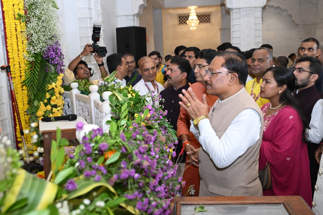 भगवान श्रीकृष्ण का जीवन हमें धर्म, कर्तव्य और लोककल्याण के मार्ग पर चलने की देता है प्रेरणा - मुख्यमंत्री विष्णुदेव साय
