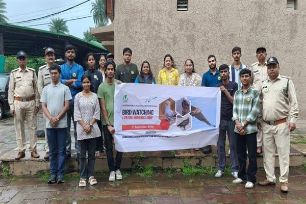 वन विहार में अंतर्राष्ट्रीय गिद्ध जागरूकता दिवस पर हुए कार्यक्रम