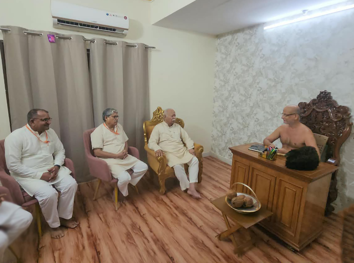 सामाजिक समरसता, गौ सेवा, धर्म संस्कृति पर हुई सार्थक चर्चा 