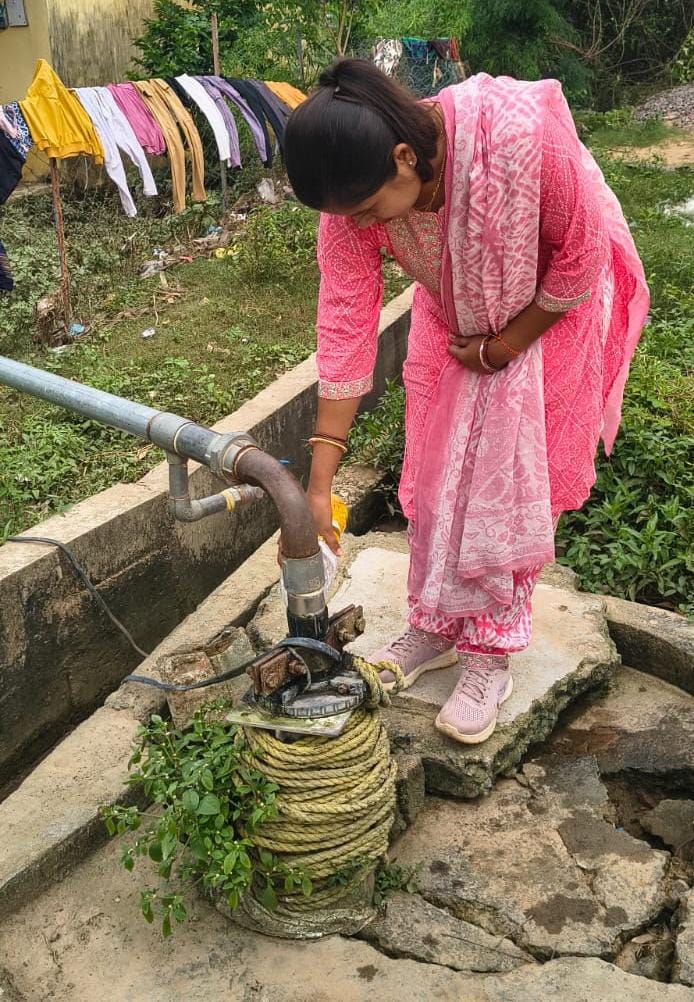 बारिश के बाद धमतरी में पेयजल सुरक्षा का महाअभियान, 3,110 जल बहिनियां संभाल रहीं मोर्चा 