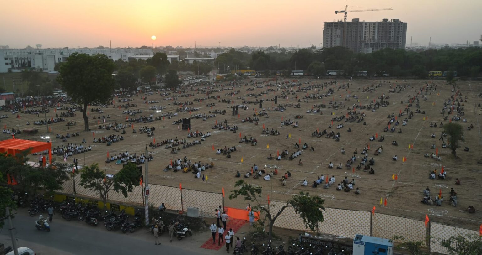 शाखा संगम – 230 से अधिक शाखाओं के 7 हजार स्वयंसेवक एक परिसर में जुटे 