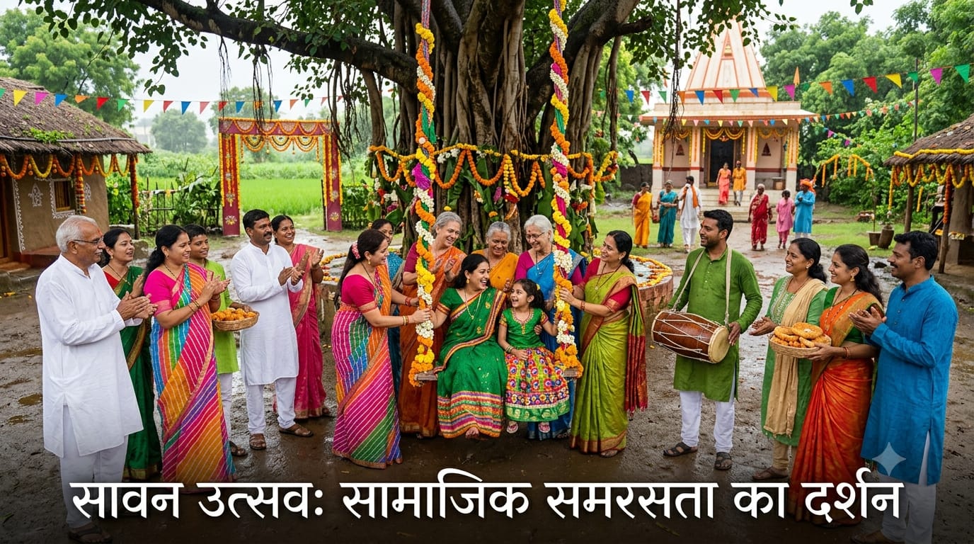 सावन के उत्सवों में सामाजिक समरसता का दर्शन 