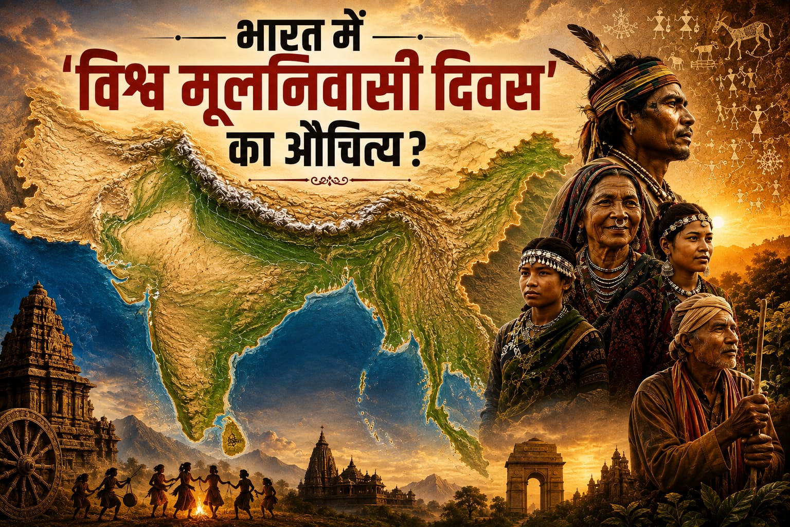 भारत में 'विश्व मूलनिवासी दिवस'का औचित्य क्या है? 