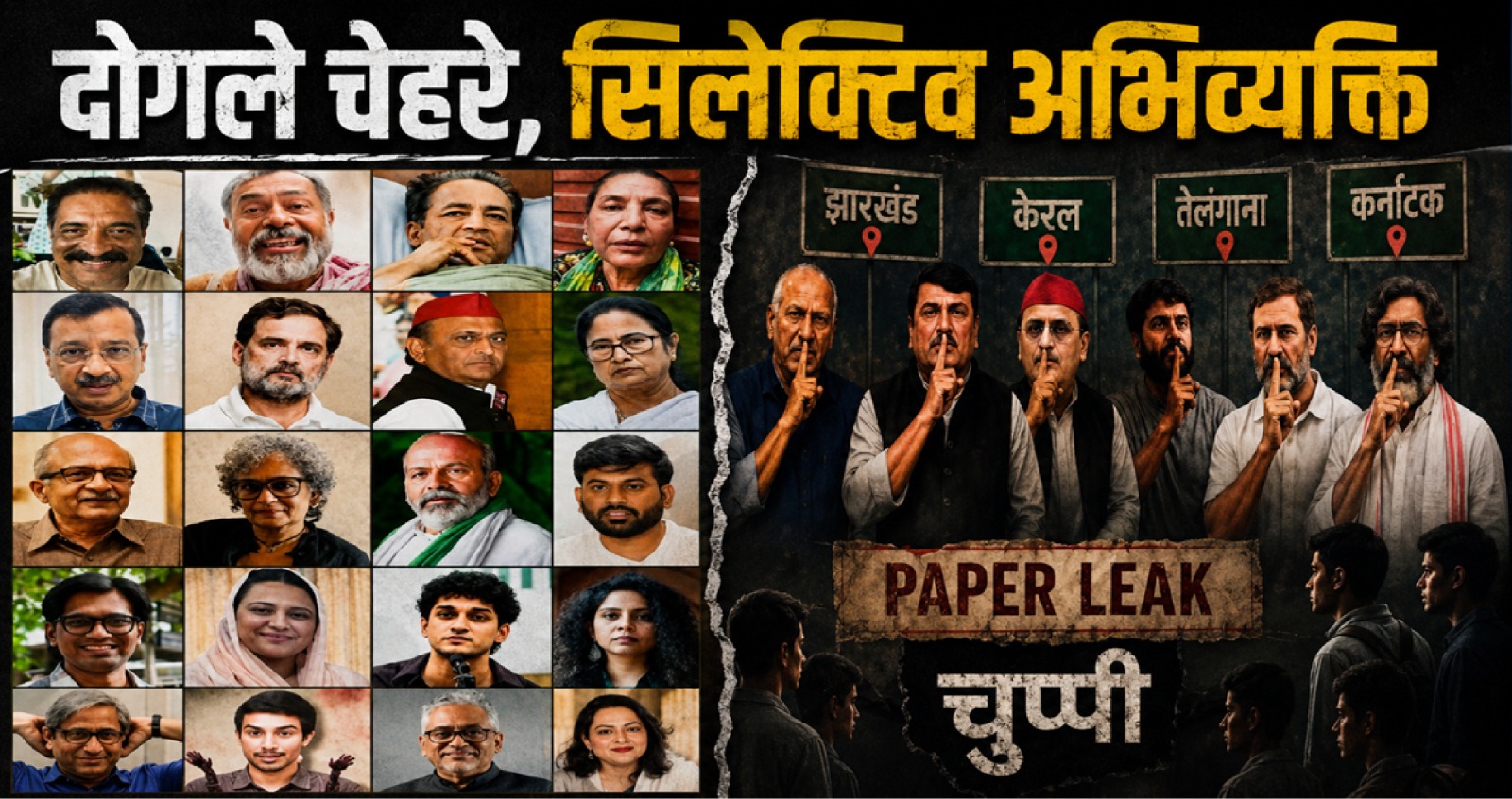 जंतर-मंतर पर लोकतंत्र, रांची में सन्नाटा !  क्या सत्‍य समर्थन के लिए भी सिलेक्‍टिव होना होगा ?