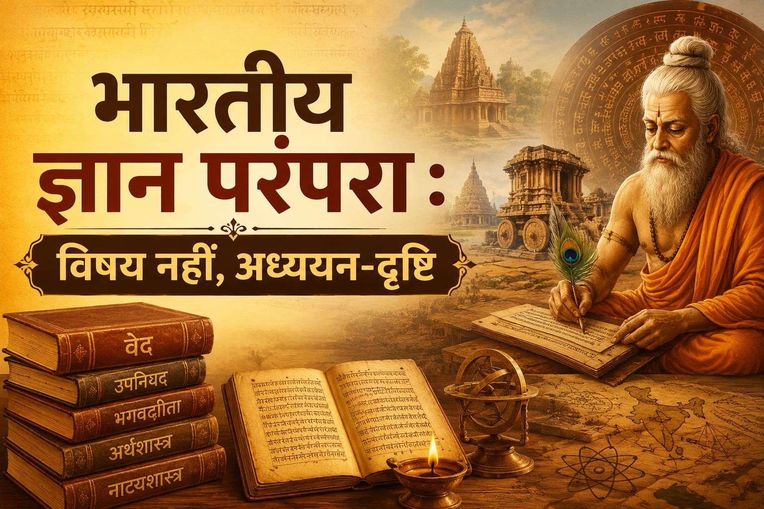 भारतीय ज्ञान परंपरा : विषय नहीं, अध्ययन-दृष्टि