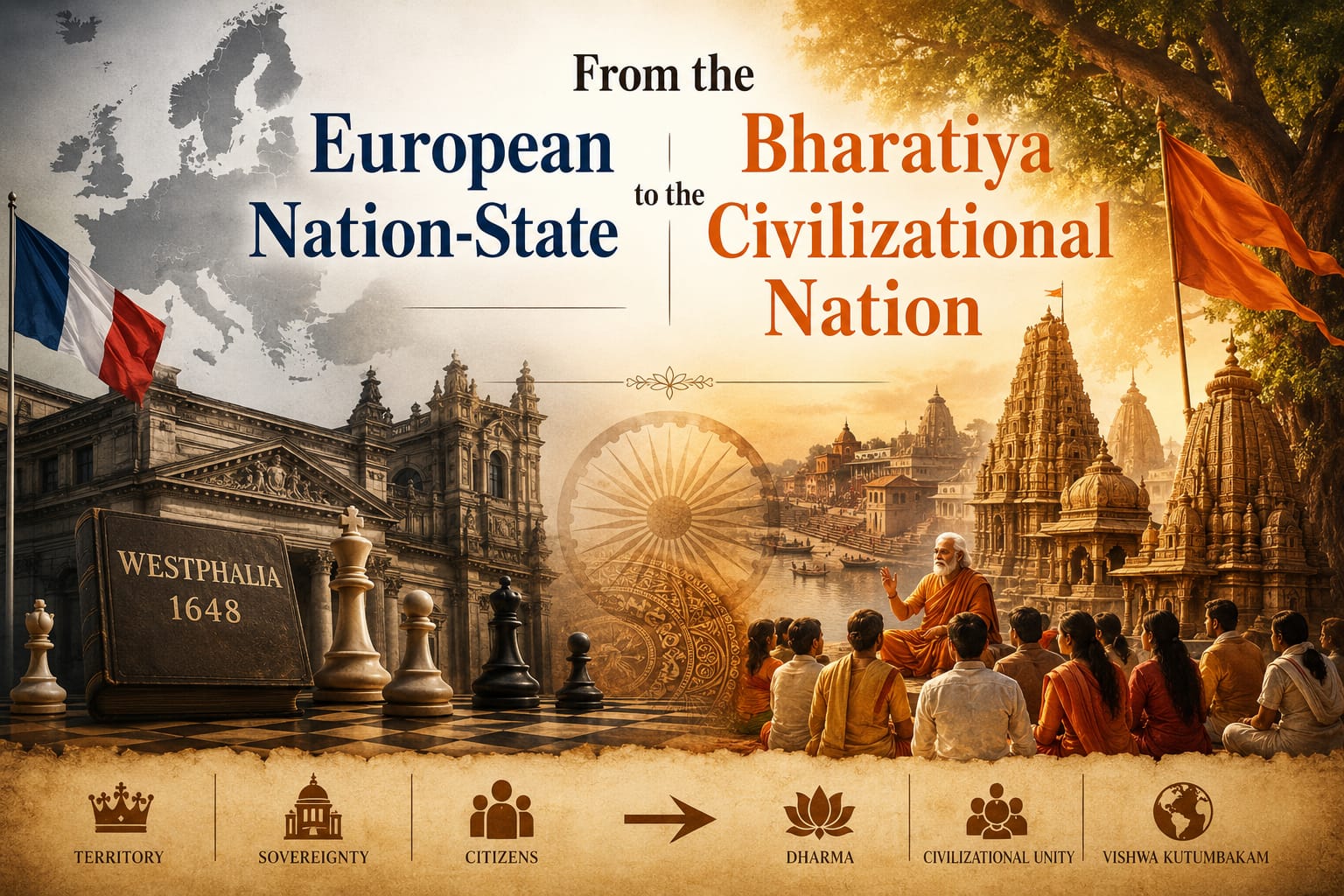 From the European Nation-State to the Bharatiya Civilizational Nation