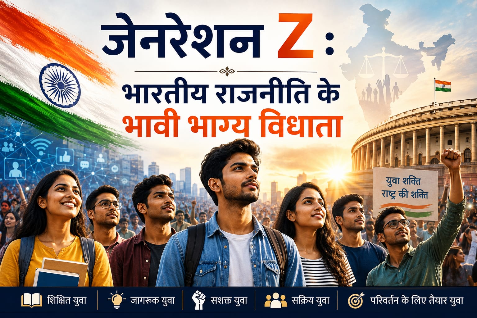 जेनरेशन Z : भारतीय राजनीति के भावी भाग्य विधाता