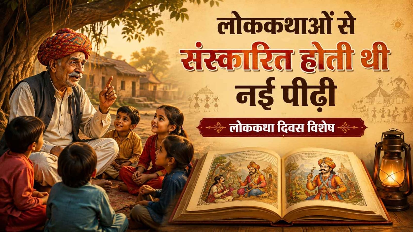 लोककथाओं से संस्कारित होती थी नई पीढ़ी