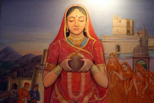 26 अगस्त 1303 : सोलह हजार क्षत्राणियों और बच्चों के साथ चित्तौड़ में रानी पद्मावती का जौहर