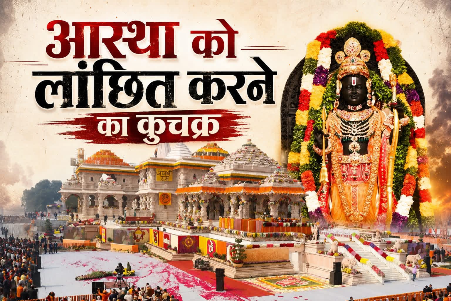 आस्था को लांछित करने का कुचक्र      