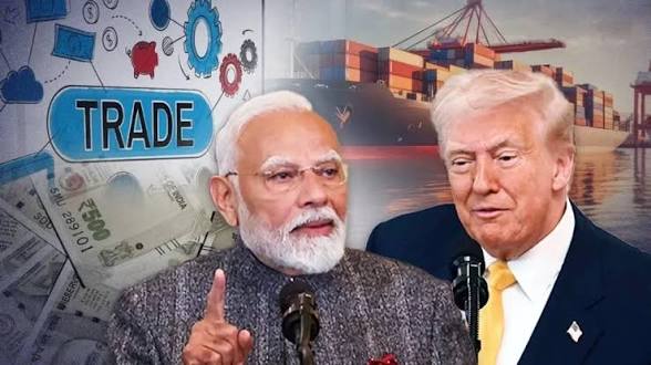 भारत के बढ़ते कदमों के बीच ट्रंप का टैरिफ हथियार!      